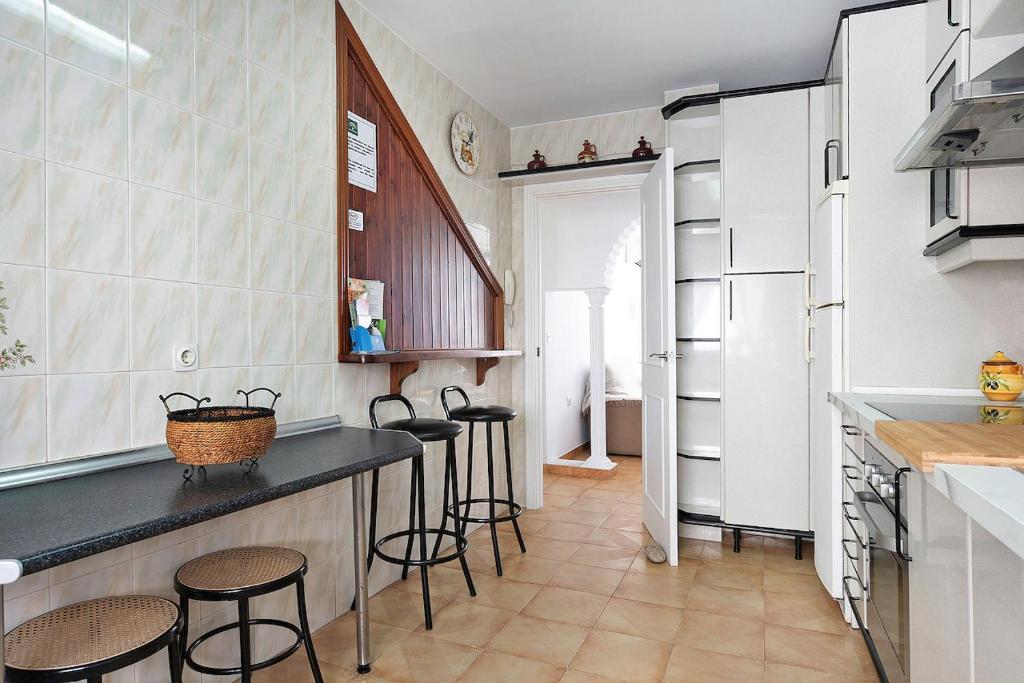 Kuchyňa alebo kuchynka v ubytovaní Casa Pedro Conil