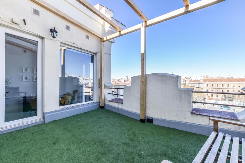 Balkón nebo terasa v ubytování Apartamento Embajadores IX
