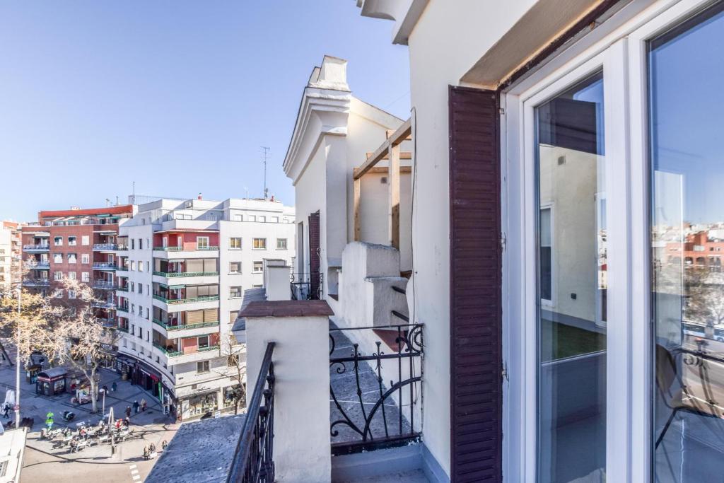Balkón nebo terasa v ubytování Apartamento Embajadores IX