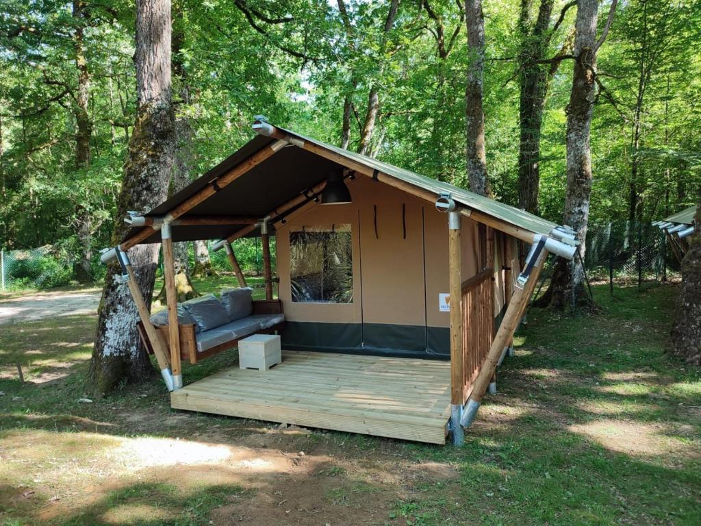 Zahrada ubytování CAMPING ETXARRI