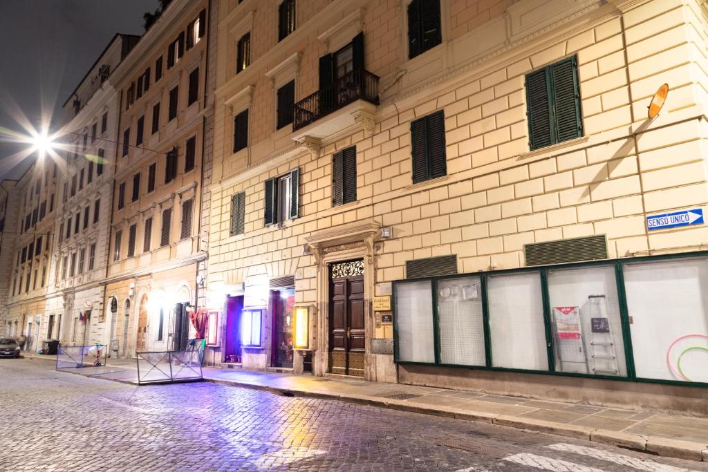 The building in which a vendégházakat is located