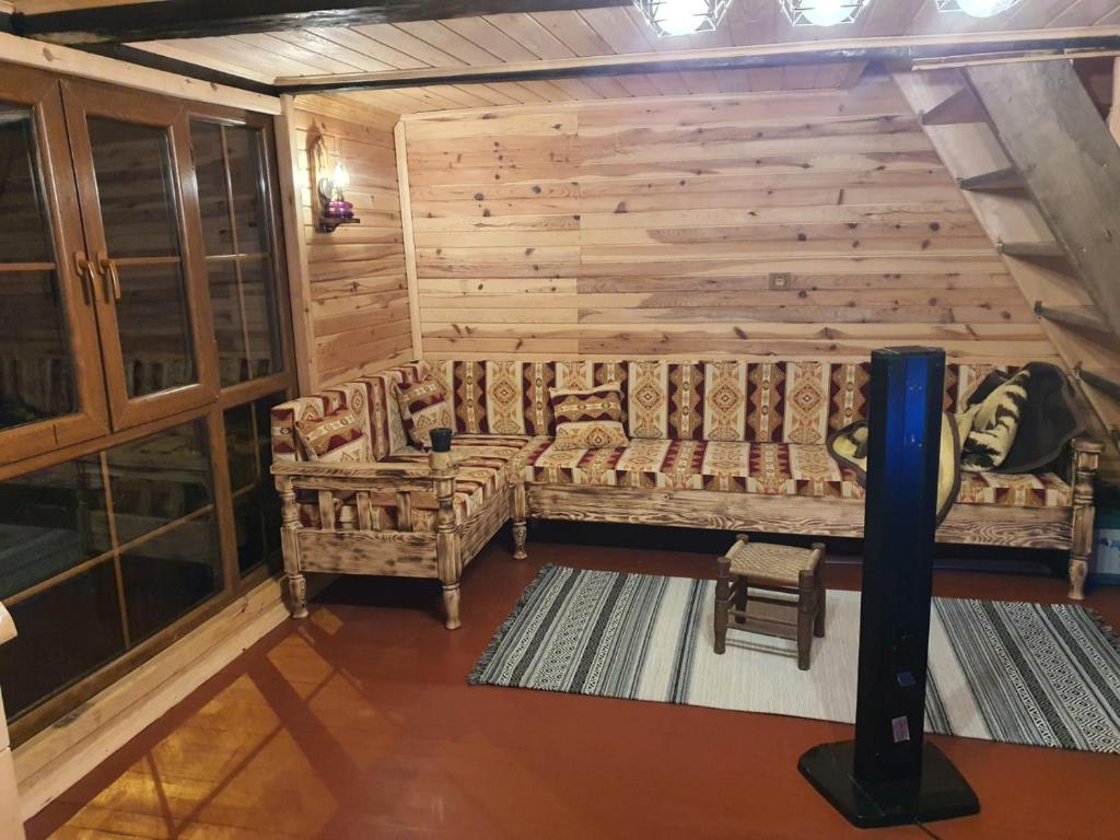 a living room with a couch and chairs in it at Gesatona Angel House in Fındıklı