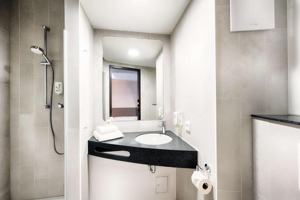Koupelna v ubytování B&B Hotel Willingen