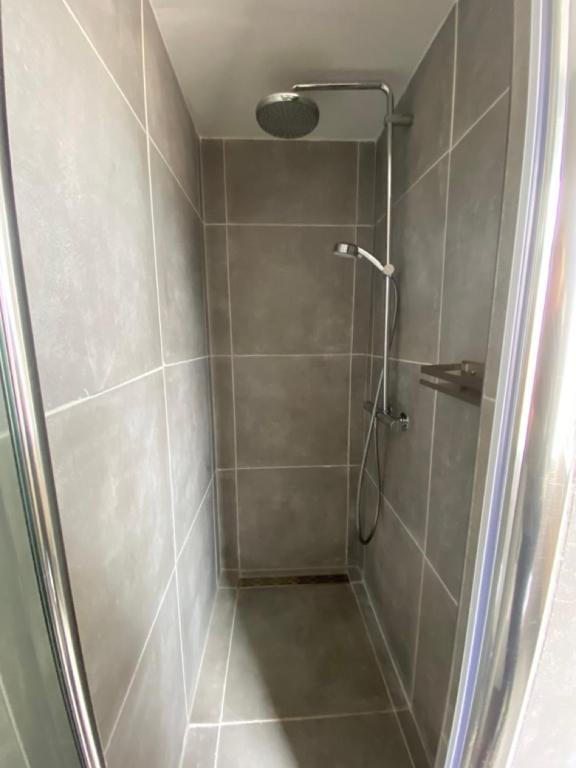 Koupelna v ubytování Hotel Buren