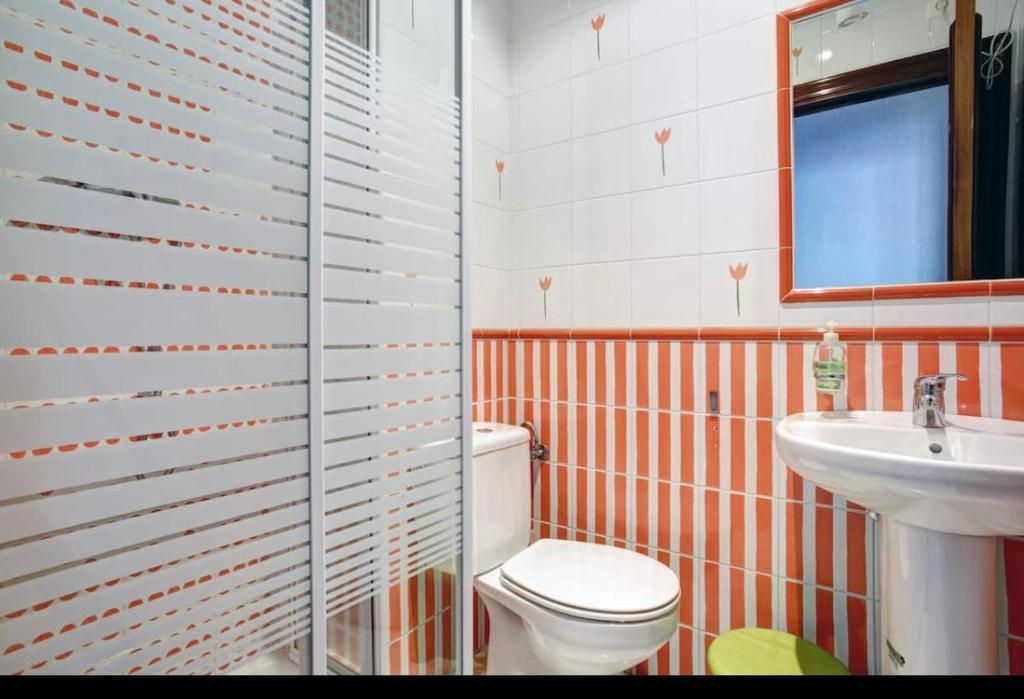 Kúpeľňa v ubytovaní Apartamento centro historico