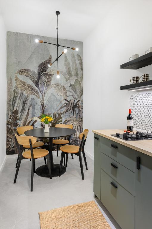 Kuchyňa alebo kuchynka v ubytovaní R31 Ráday Apartment