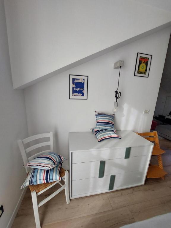 Część wypoczynkowa w obiekcie Mansarda Olgiati zona Navigli