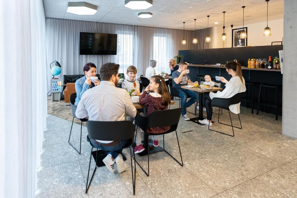 Gäste, die in der Unterkunft Motel Schlafraum Schlüßlberg-Dein smartes Hotel-contactless check-in übernachten
