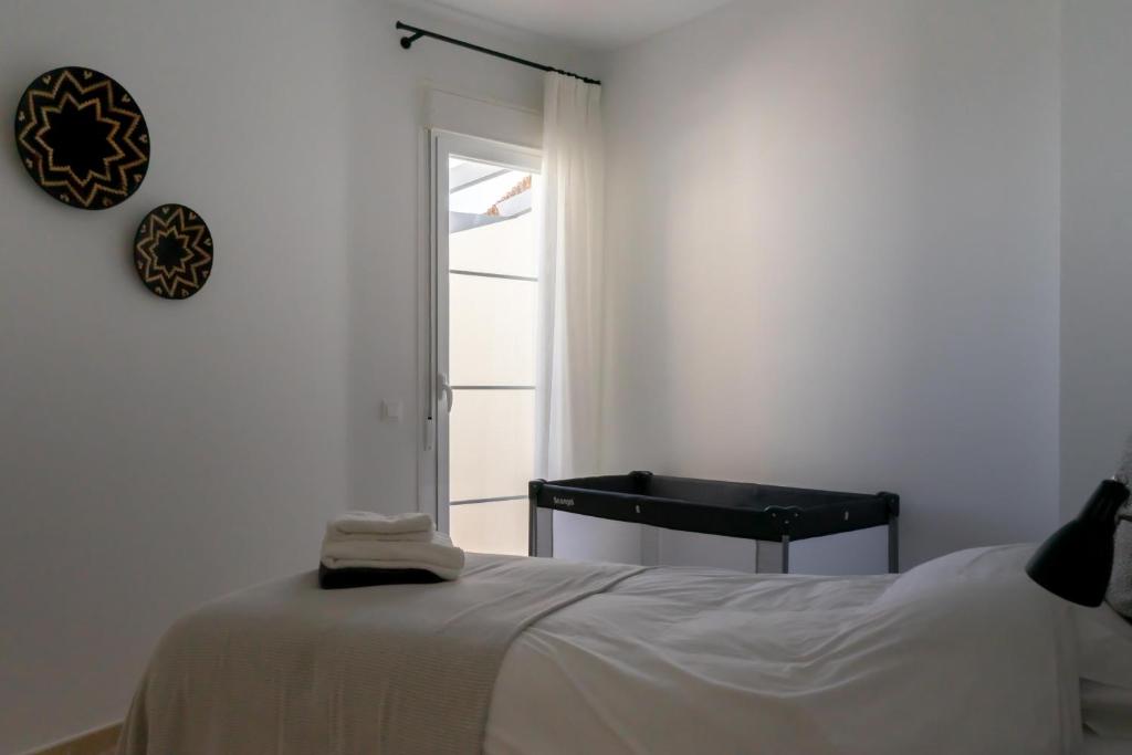 Postel nebo postele na pokoji v ubytování Apartment Manilva