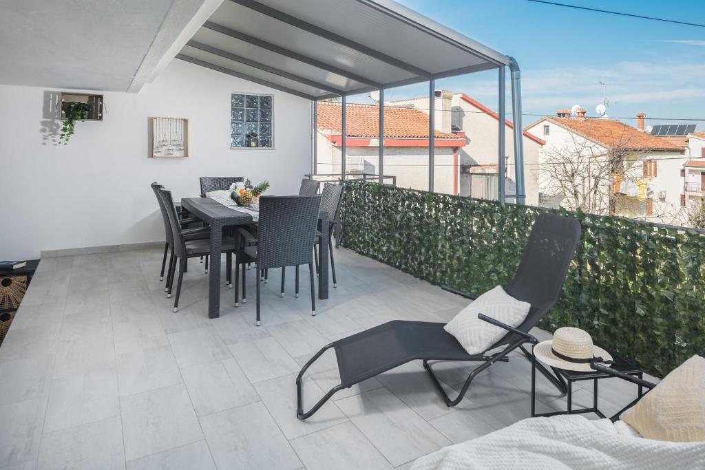 Balkón nebo terasa v ubytování Apartment Sea Pearl