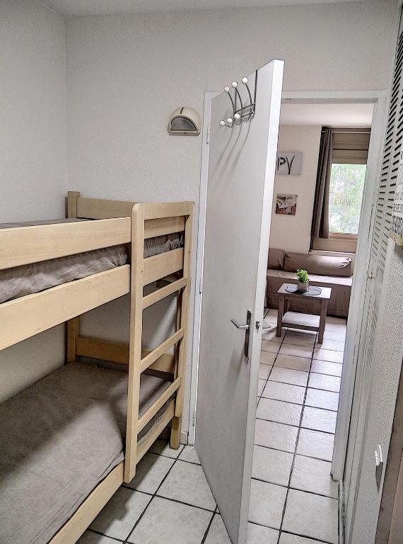 Posteľ alebo postele v izbe v ubytovaní Résidence Graziella Studio 206