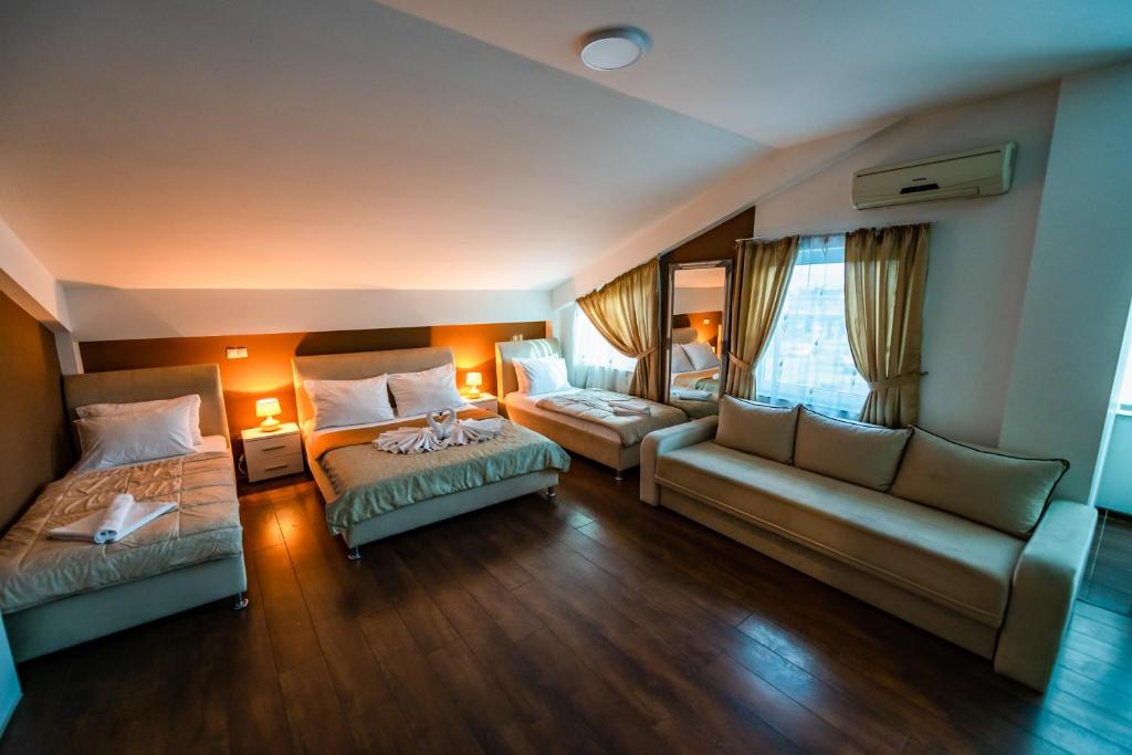 Posezení v ubytování Hotel Oasis