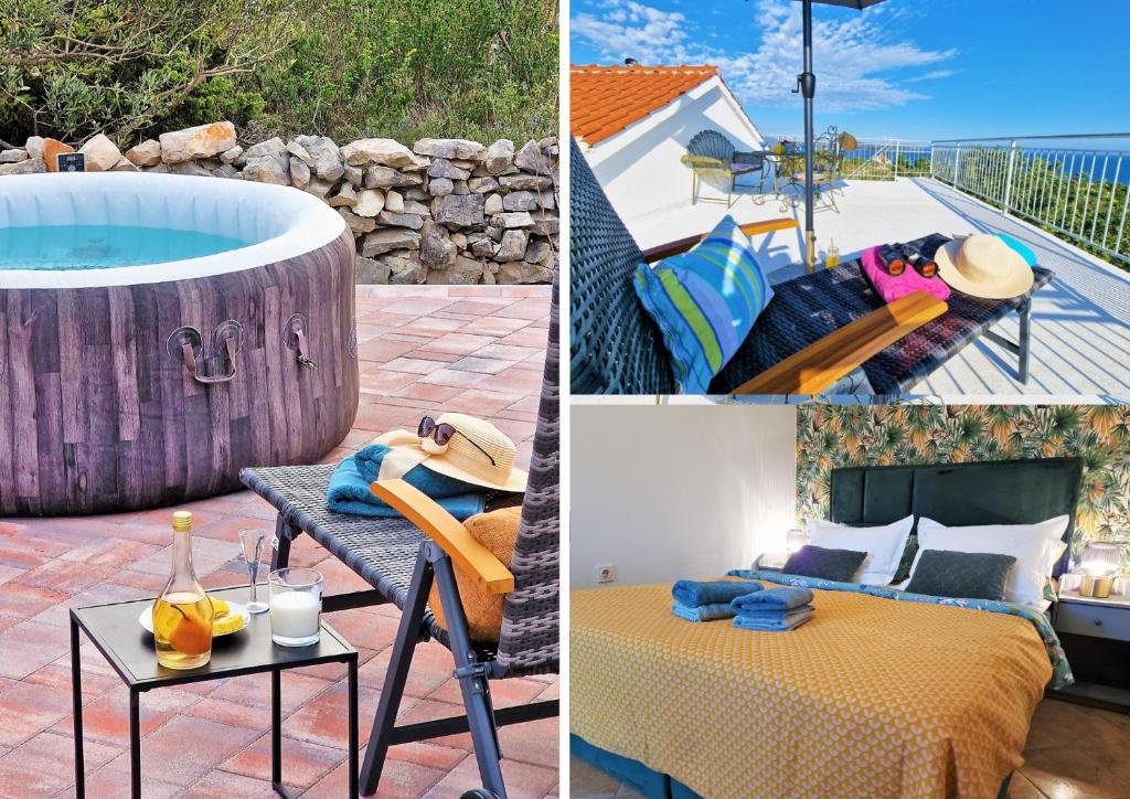 Escape holiday houses A&B, island Drvenik Mali, Trogir