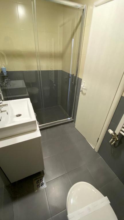 Koupelna v ubytování VonAmor Rooms
