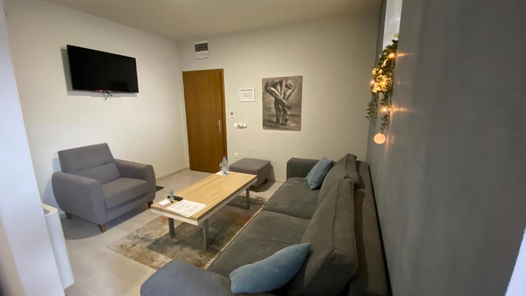 Posezení v ubytování VonAmor Rooms