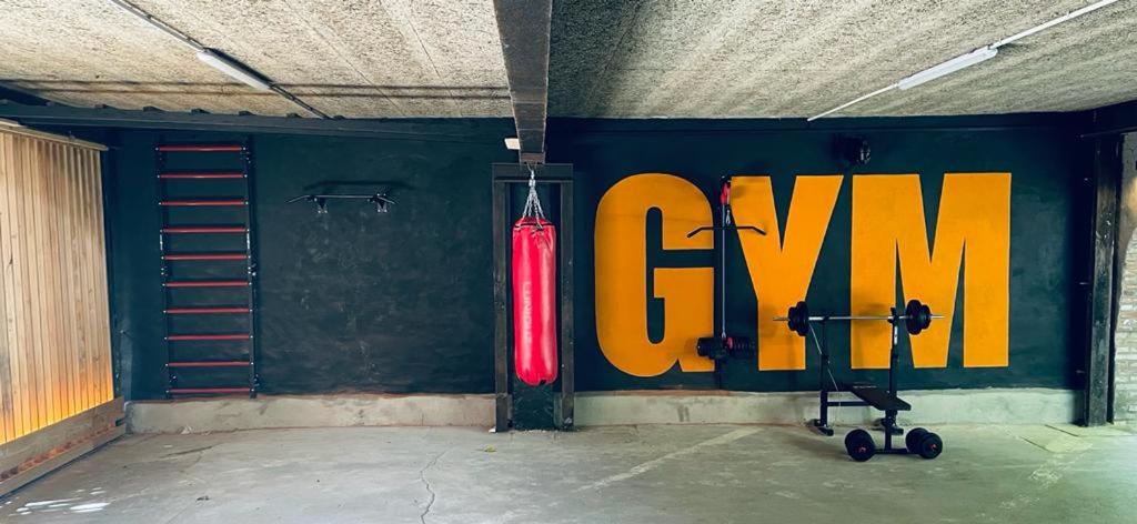Fitness centrum a/nebo fitness zařízení v ubytování Agli Hotel