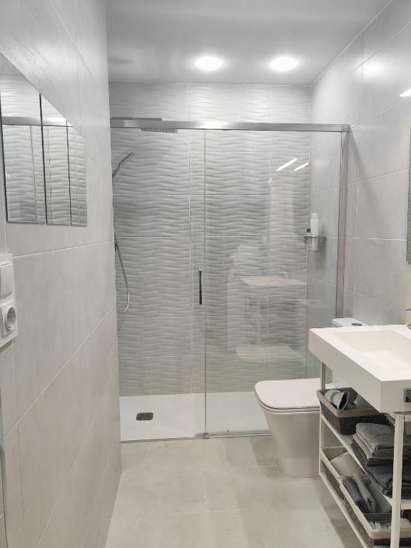 Kúpeľňa v ubytovaní M&D Centro Málaga