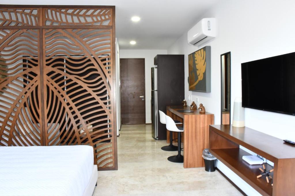 Menesse Tulum Luxury Apartments by Spot Rentals - Suite Avec Balcon
