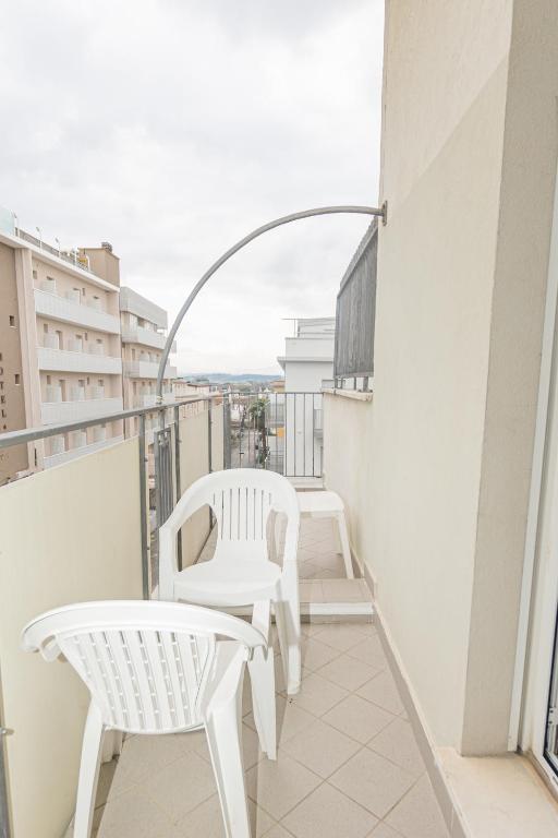 Balkón nebo terasa v ubytování Hotel Arlino