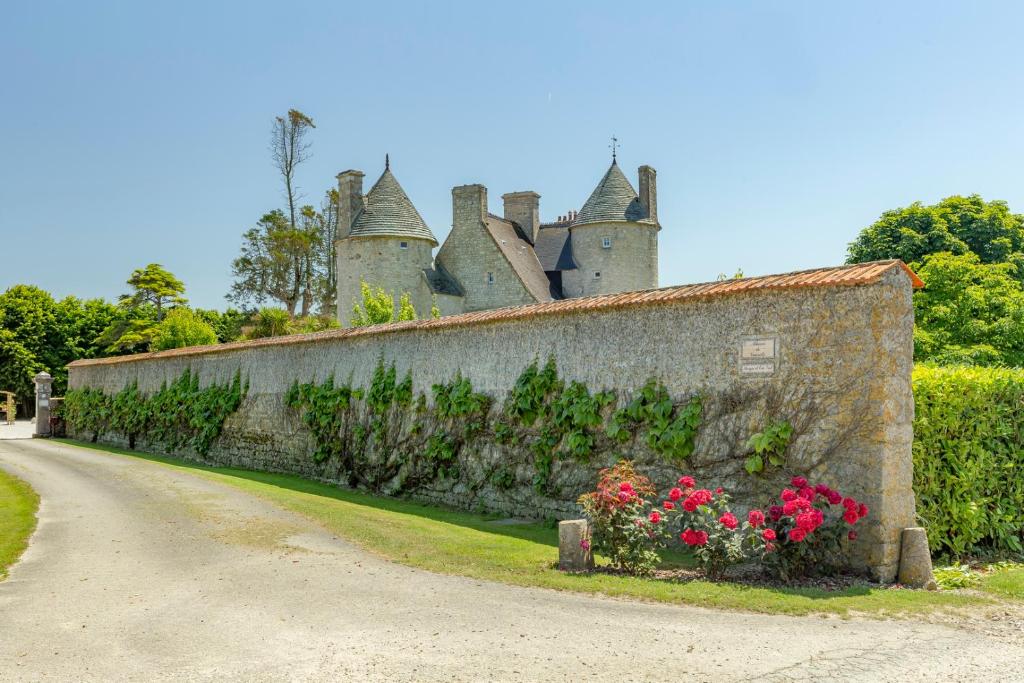 Zahrada ubytování manoir de vauville