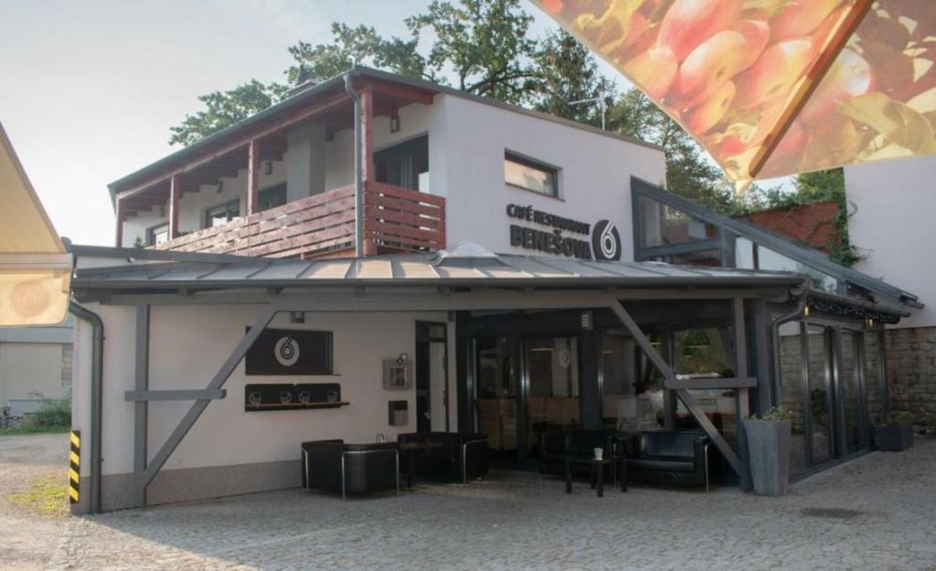 Budova, kde se penzion nachází