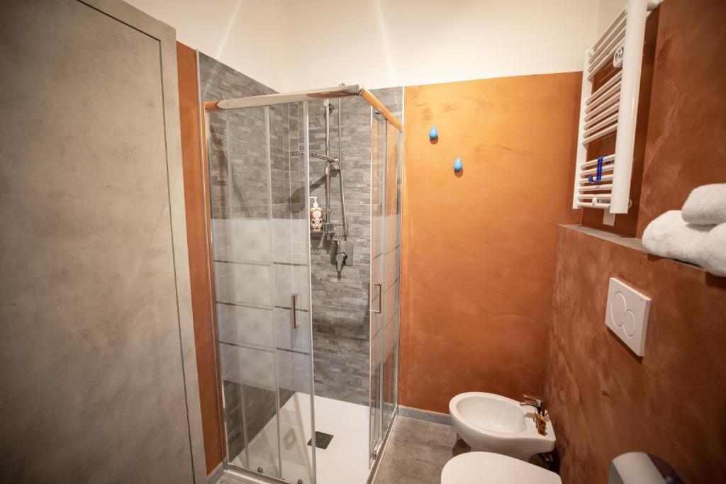 Kúpeľňa v ubytovaní Bru Rooms