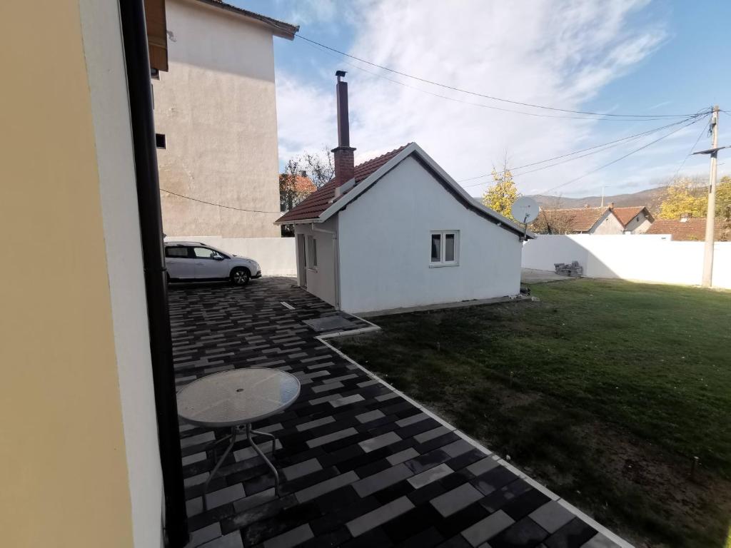 Budova, kde se apartmán nachází