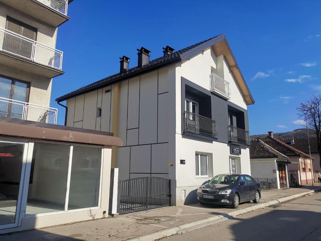 Budova, kde se apartmán nachází