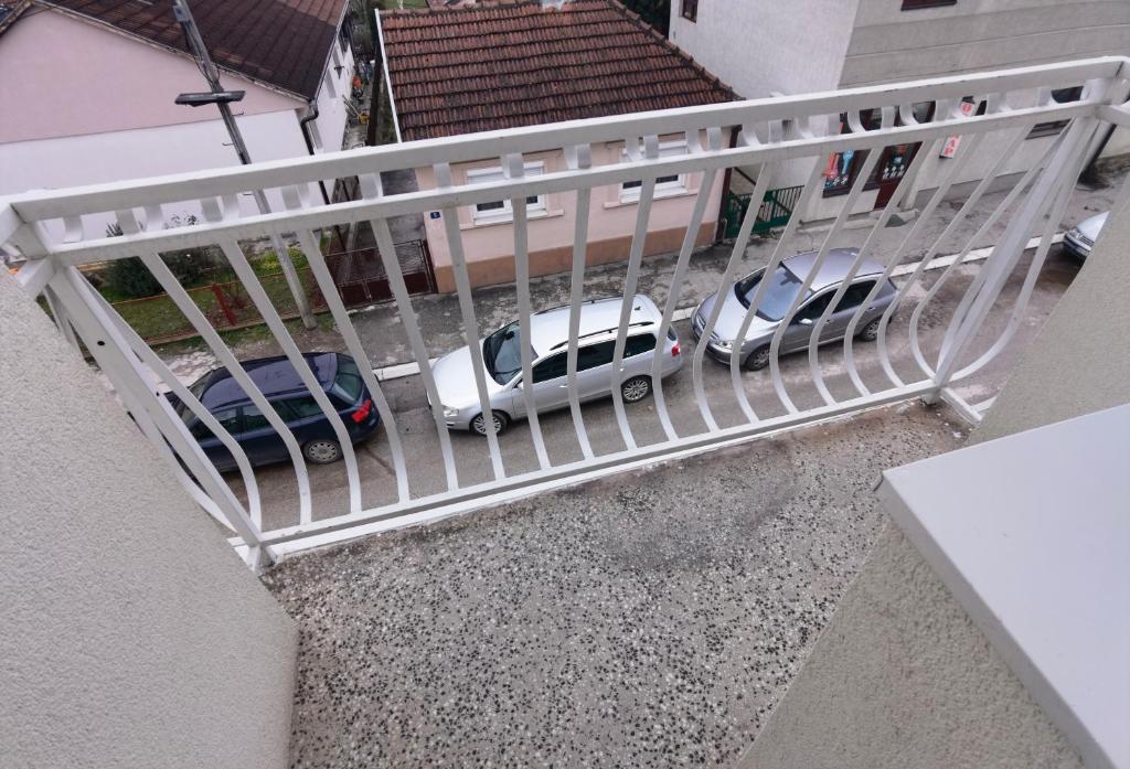 Postel nebo postele na pokoji v ubytování Delfin apartment