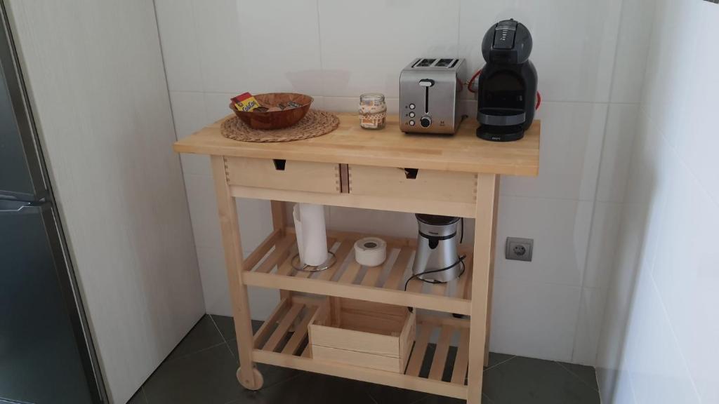 A kitchen or kitchenette at El Rincón de Gabriela