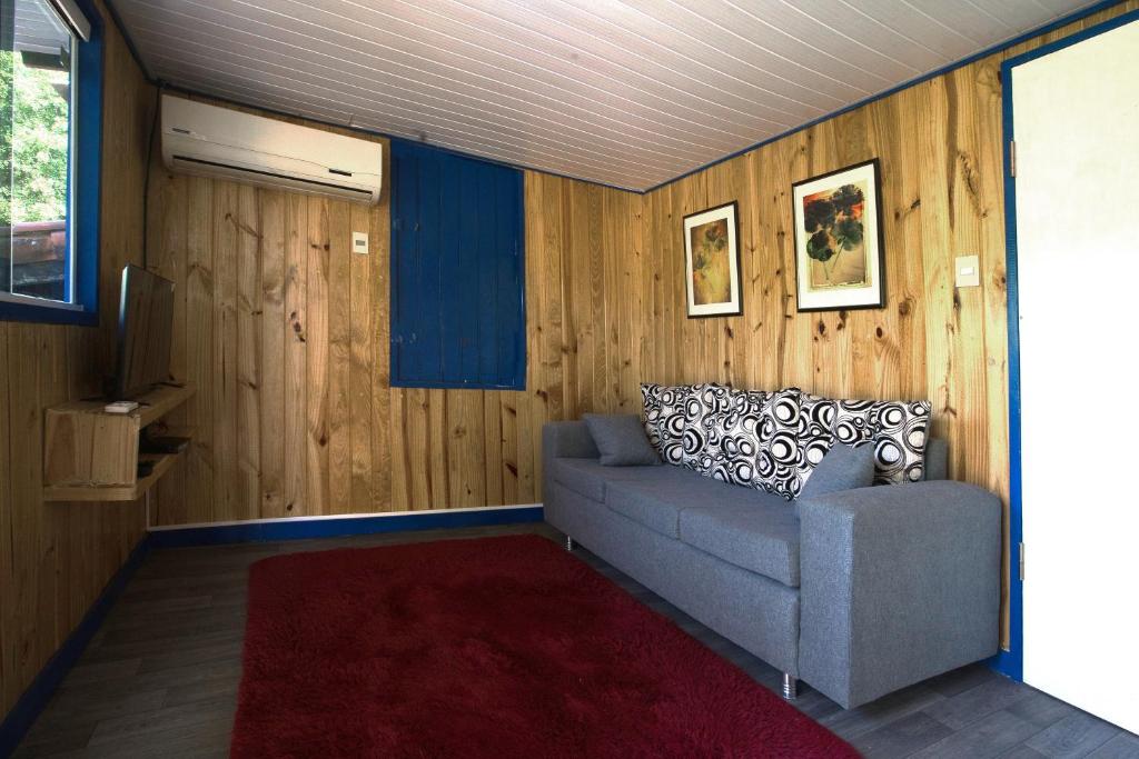 Posezení v ubytování Casa Charlie