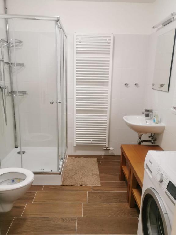 A bathroom at Apartmán LUX