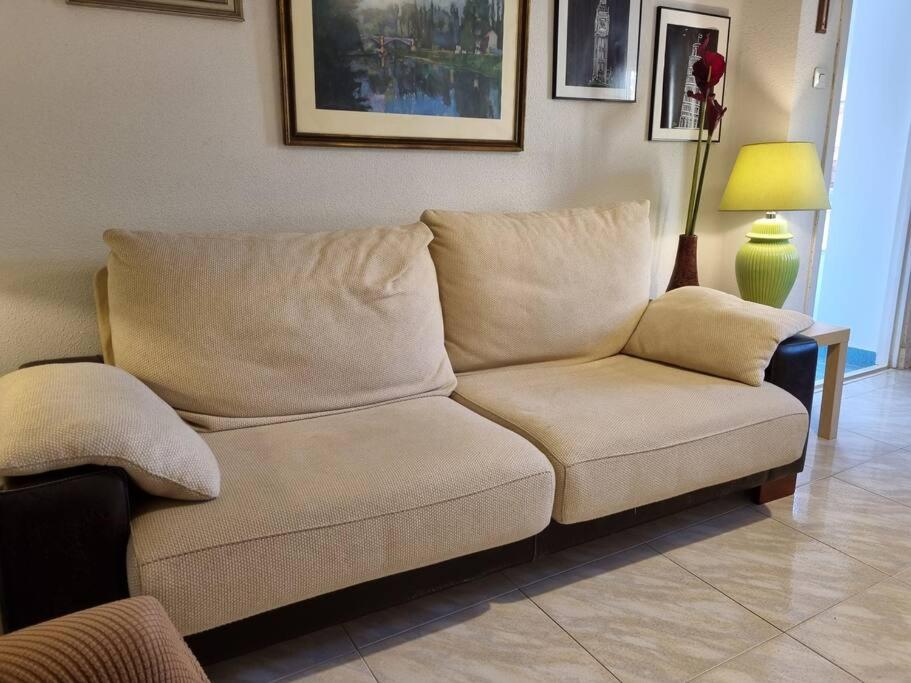 Posezení v ubytování C09A01 Apartamento Somo