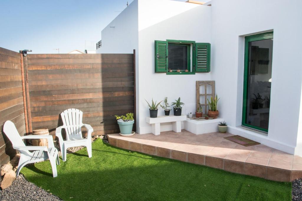 Zahrada ubytování Casa Nami