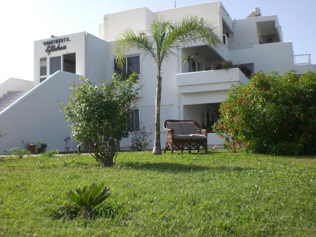 Zahrada ubytování Eftihia Apartments