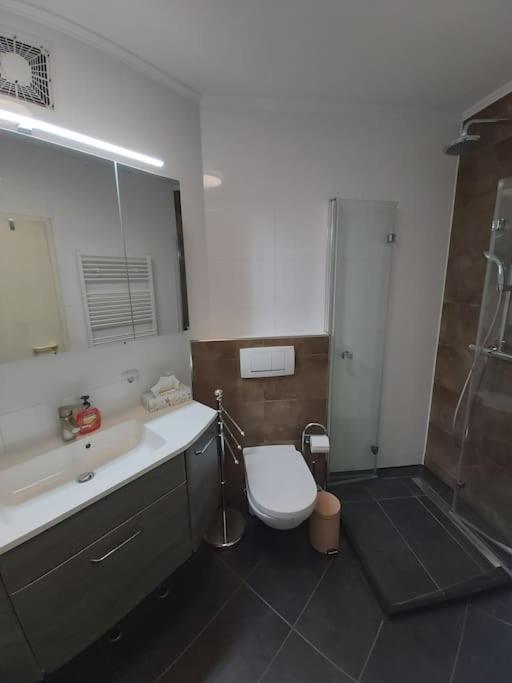Modern 2-Room Apartment in Hockenheim with Free Parking, Wi-Fi & Reinigung Service - One-Bedroom Apartment