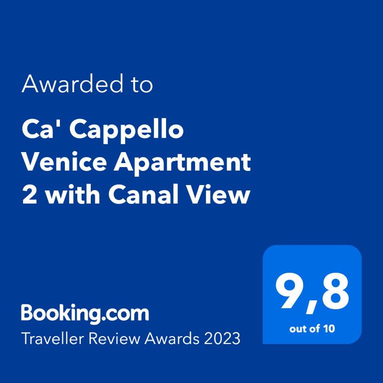 Fotografia z galérie ubytovania Ca' Cappello Venice Apartment 2 with Canal View v Benátkach