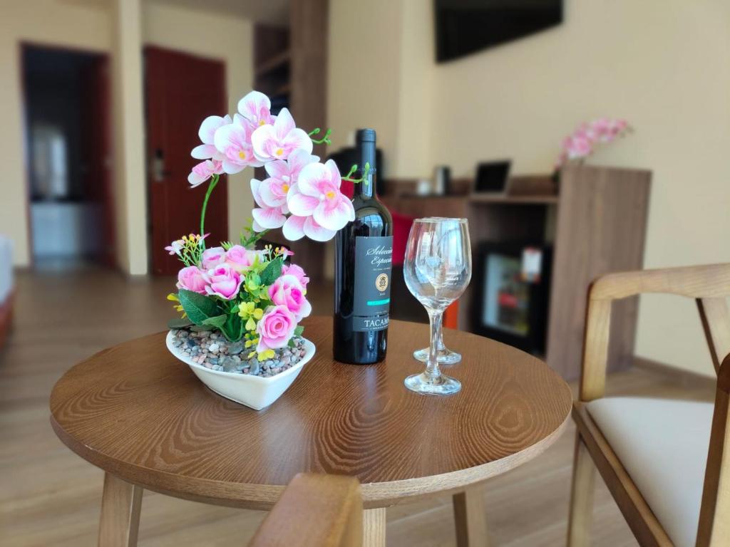 Nápoje v ubytování SM HOTEL Plus