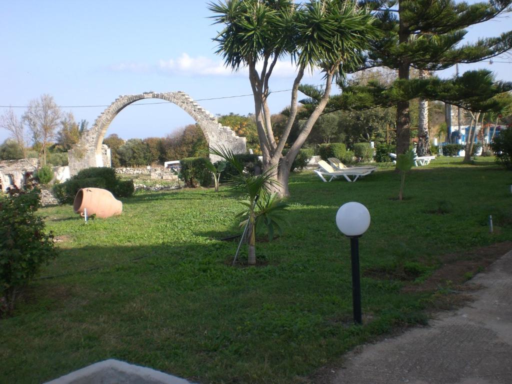 Zahrada ubytování Eftihia Apartments
