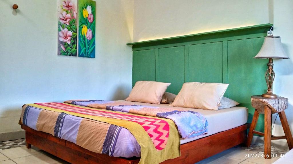 Letto o letti in una camera di Ecobromo