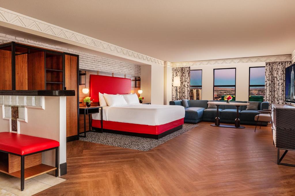 Rooms at New York-New York Hotel & Casino on the Vegas Strip get a