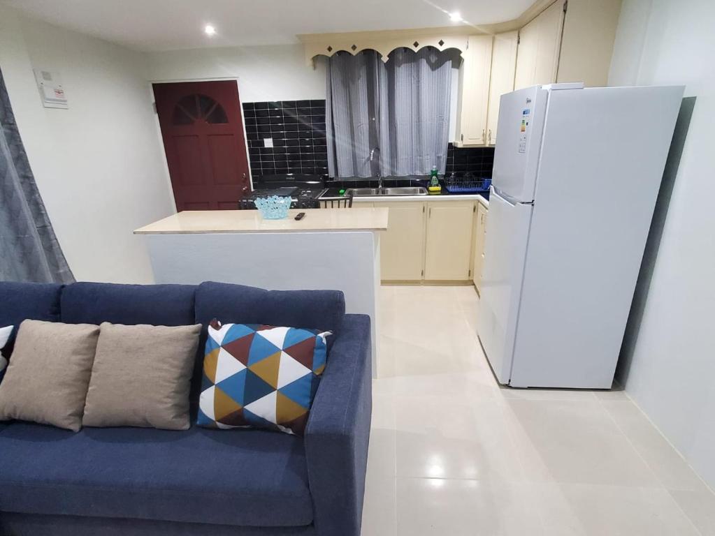 Kuchyň nebo kuchyňský kout v ubytování Paradise Living Apartment
