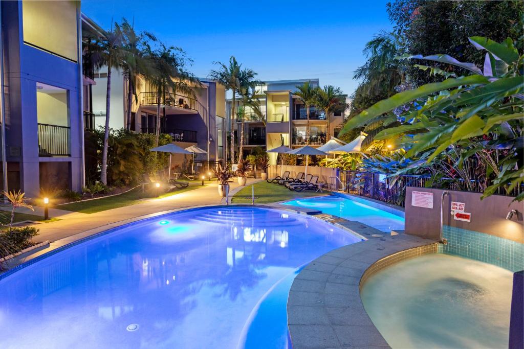 Bazén v ubytování Verano Resort Noosa nebo v jeho okolí