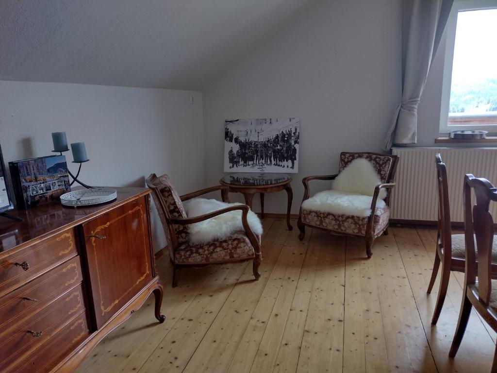 Posezení v ubytování sechzehnerhaus