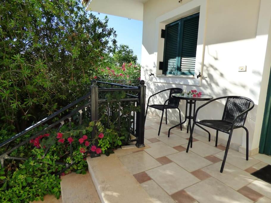 Balkón nebo terasa v ubytování AGIOS LEON APARTMENT 1