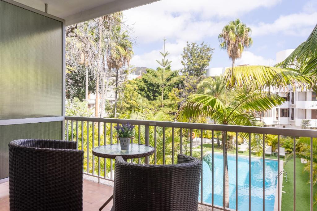 Bazén v ubytování Hotel Colon Rambla nebo v jeho okolí