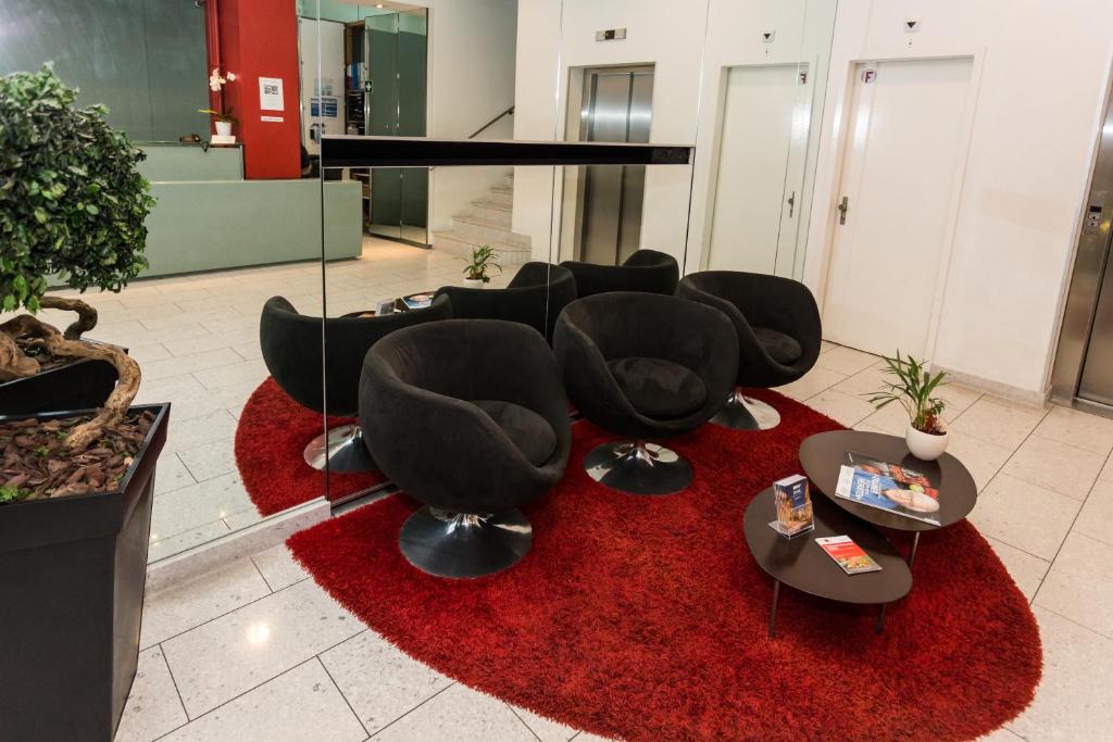 Posezení v ubytování Hotel City am Bahnhof