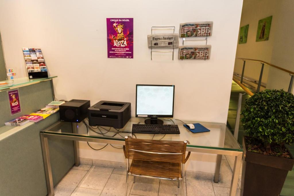 Vstupní hala nebo recepce v ubytování Hotel City am Bahnhof