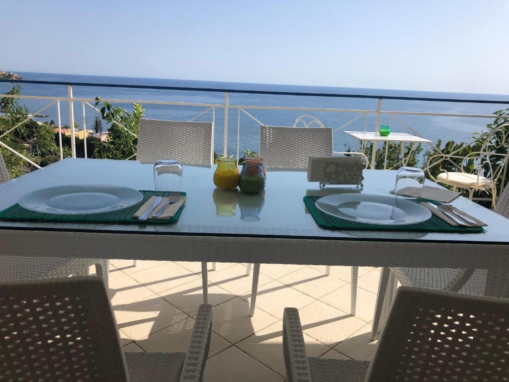 Balkón alebo terasa v ubytovaní Blue Island Villa Caterina