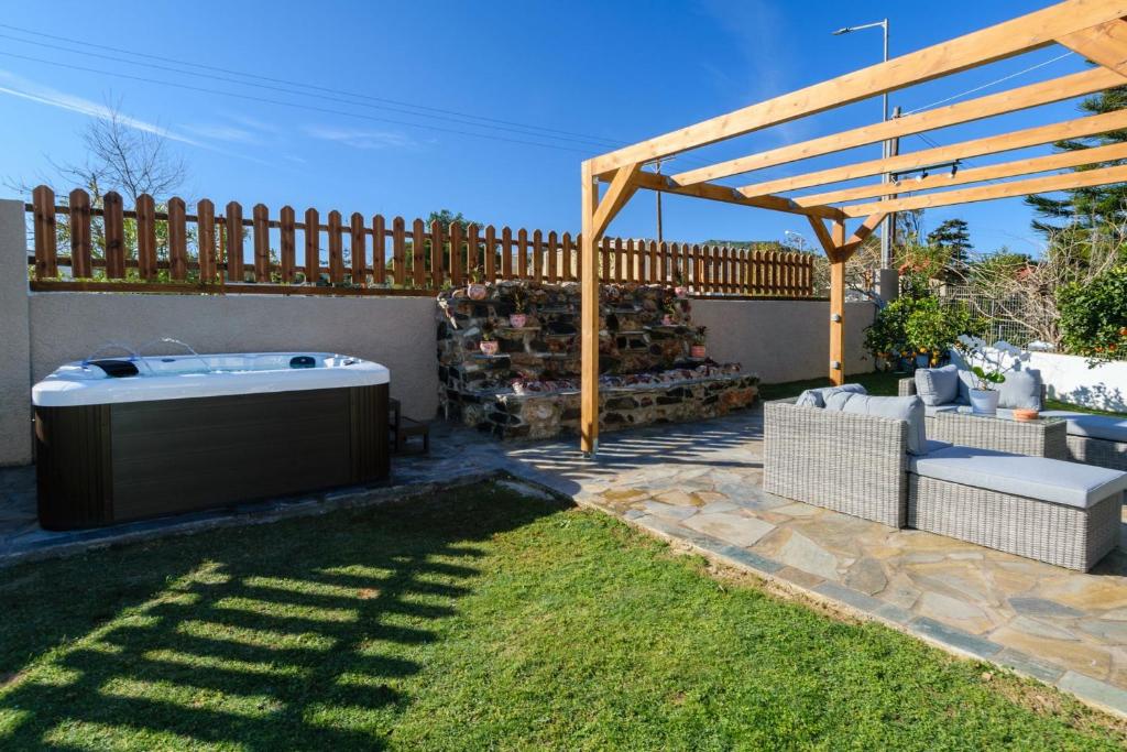 Zahrada ubytování Villa Albion